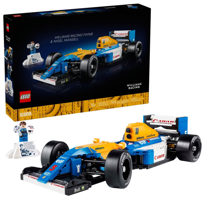 10353 Lego Icons – Williams Racing FW14B a Nigel Mansell