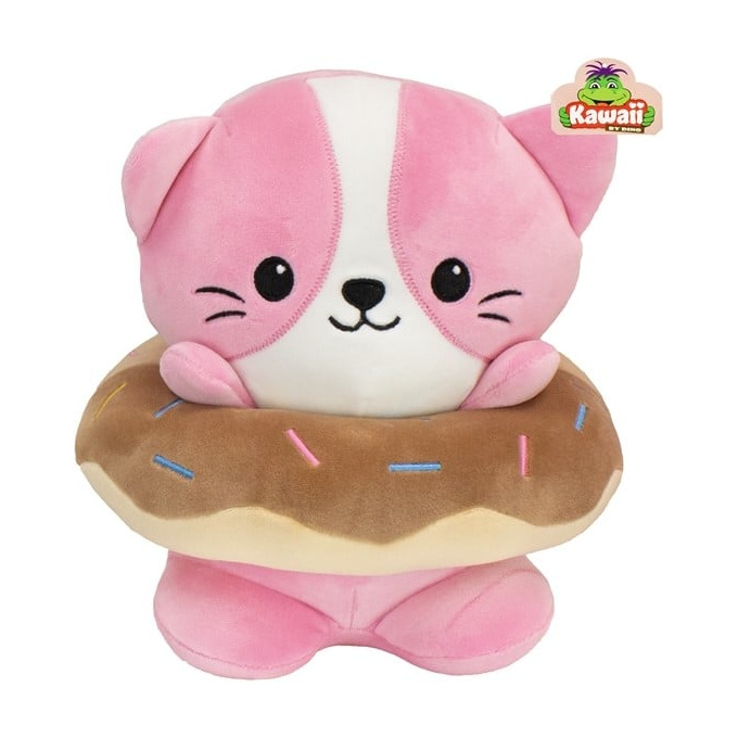 Plyšové zvířátko 23 cm Růžová Kočka