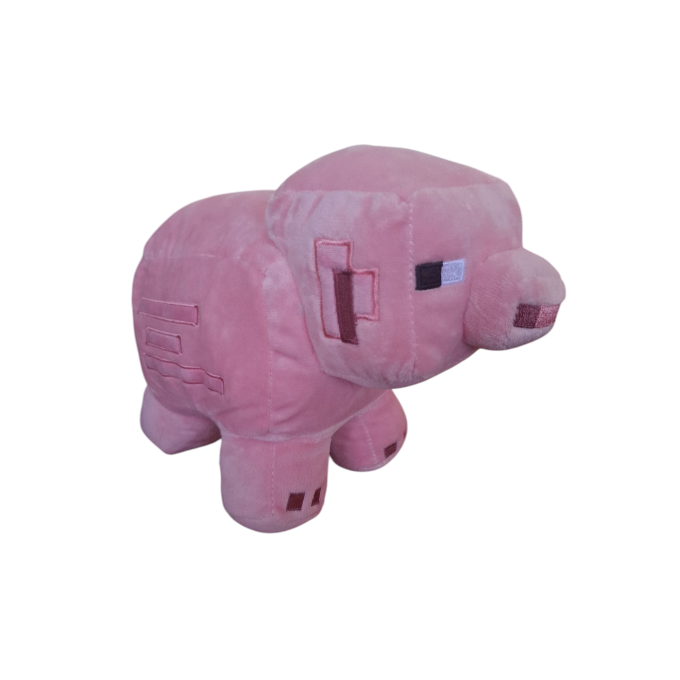 Minecraft - Plyšová postavička 30 cm Růžové Prasa