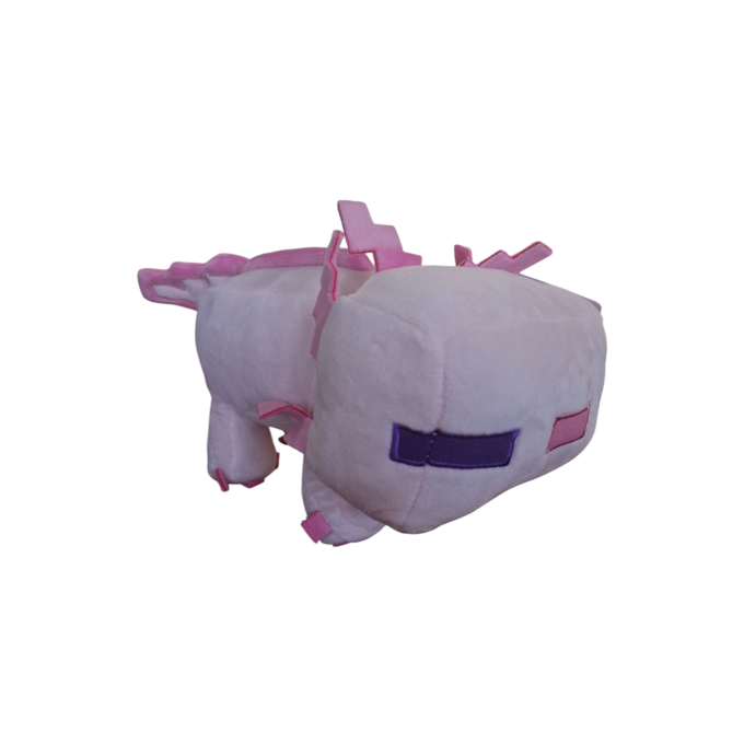 Minecraft - Plyšová postavička 30 cm Růžový Axolotl