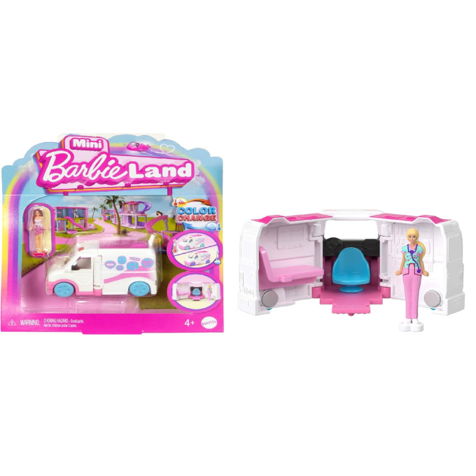 Mini BarbieLand – Mini panenka s příslušenstvím JCR34