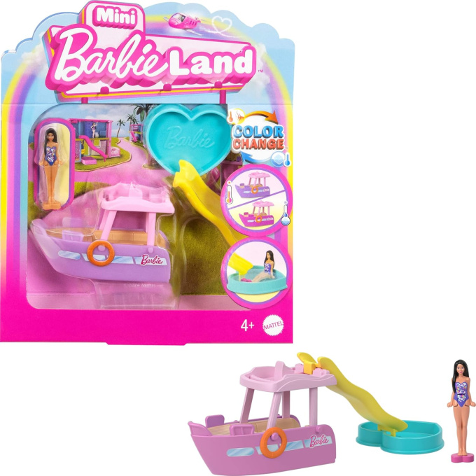 Mini BarbieLand – Mini panenka s příslušenstvím HYF41