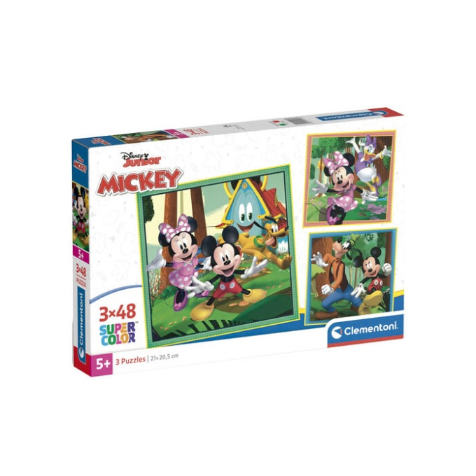 Puzzle 3x 48 – Mickey Mouse
