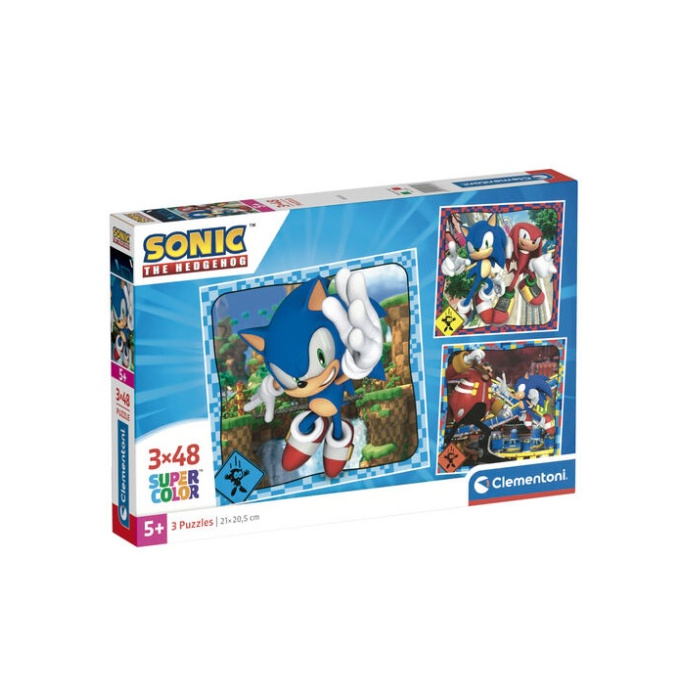 Puzzle 3x 48 - Sonic