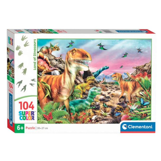 Puzzle 104 – Země dinosaura