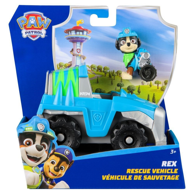 Paw Patrol – Rex s vozidlem