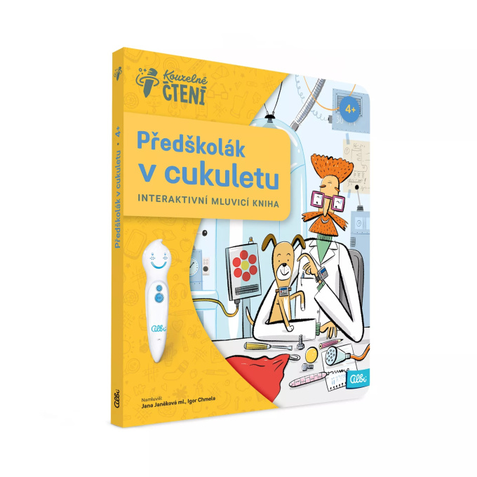 Interaktivní mluvicí kniha – Předškolák v cukuletu