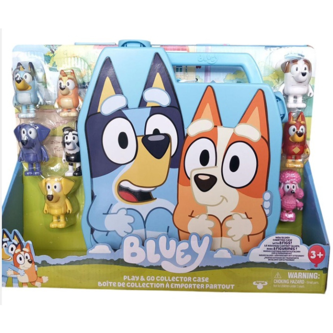 Bluey - Kufřík s figurkami