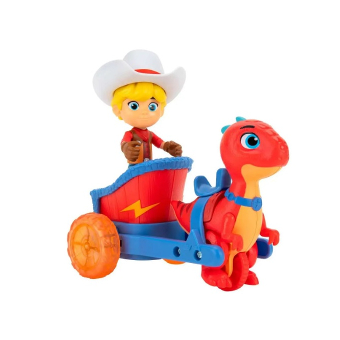 Dino Ranch - Vozidlo s figurkou Jon A Blitz
