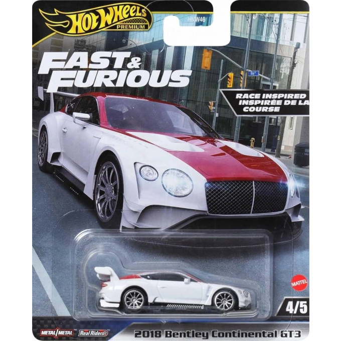 Hot Wheels – Fast & Furious auto 2018 Bentley Continental GT3