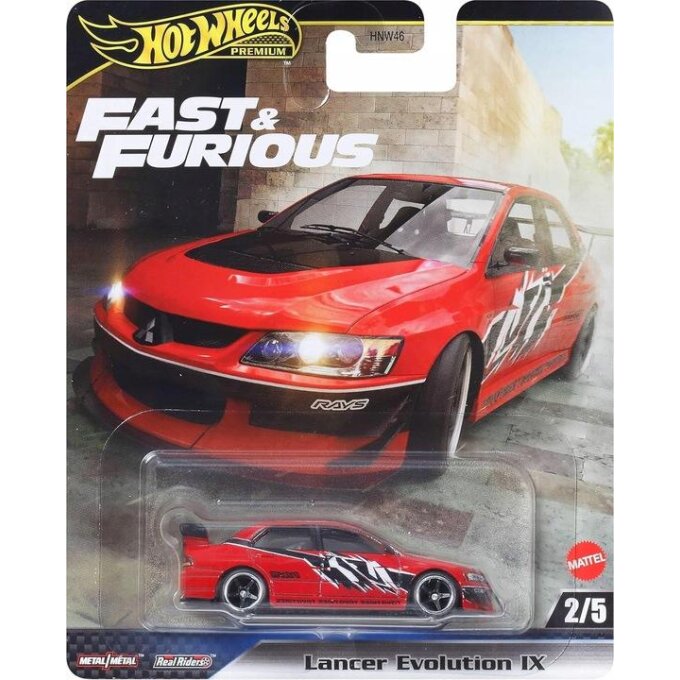 Hot Wheels – Fast & Furious auto Lancer Evolution IX