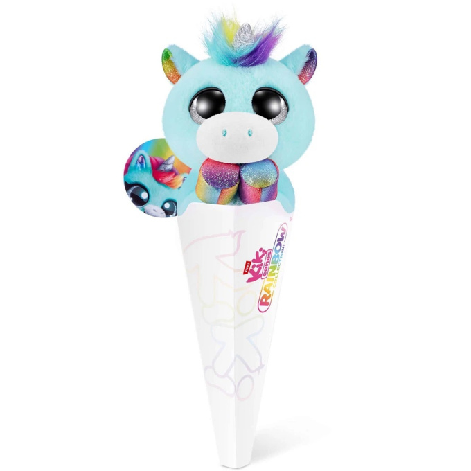 Coco Surprise - Plyšové zvířátko 15 cm Jednorožec