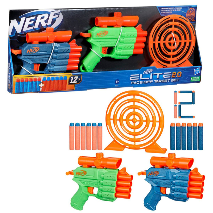 Nerf Elite 2.0 – Face-Off Target souprava