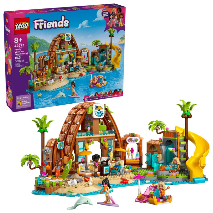 42673 Lego Friends – Rodinná dovolená u pláže