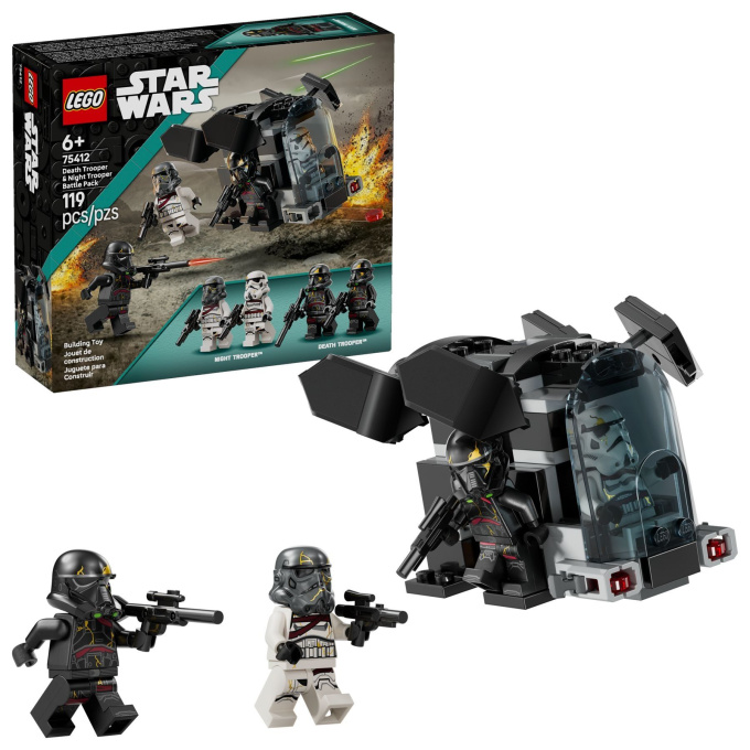 75412 Lego Star Wars – Bitevní balíček: Death Trooper a Night Trooper