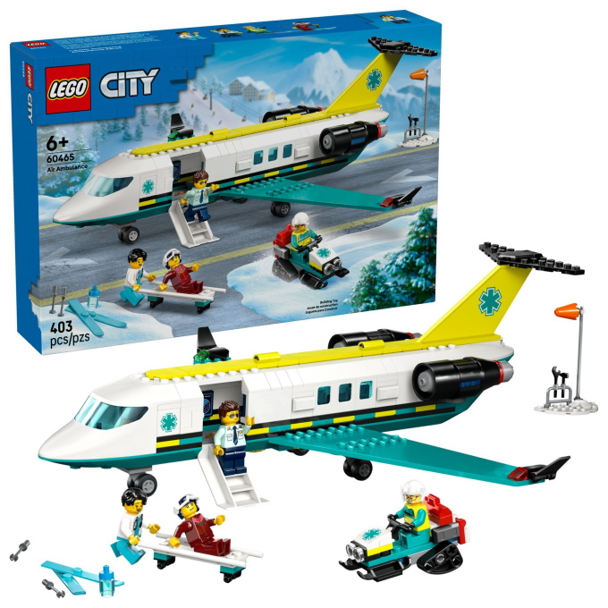 60465 Lego City – Letadlo záchranářské služby