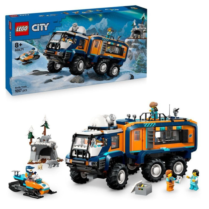 60471 Lego City – Nákladní auto s laboratoří pro průzkumníky Arktidy