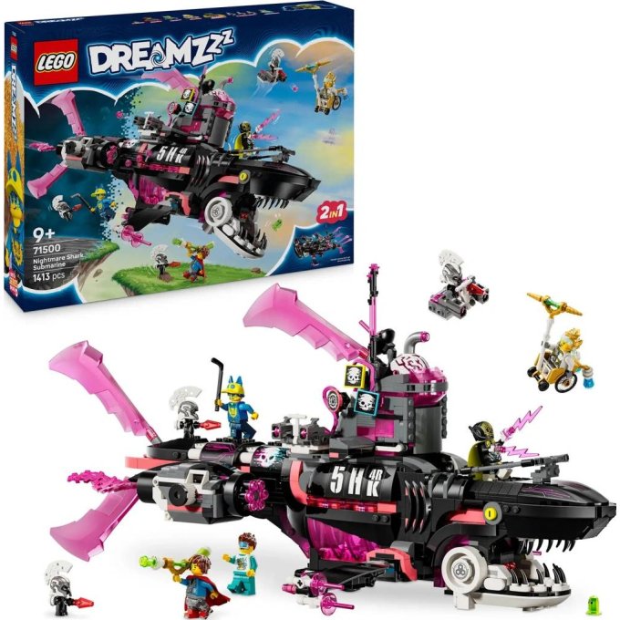 71500 Lego Dreamzzz – Žraločkoponorka z nočních můr