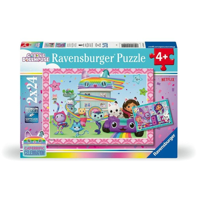 Puzzle 2x24  - Gabby's Dollhouse