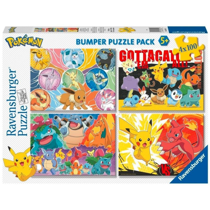 Puzzle 4v1 - Pokémon