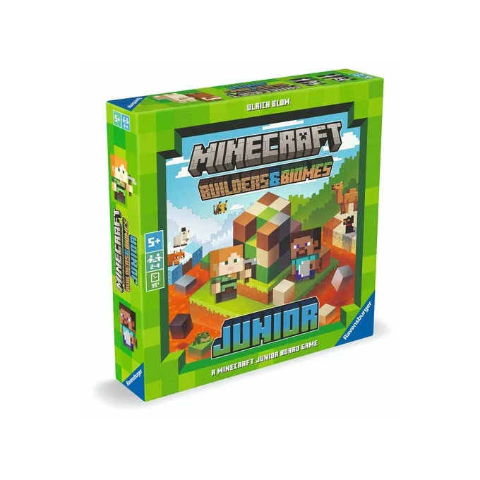 Hra Minecraft - Builders & Biomes Junior