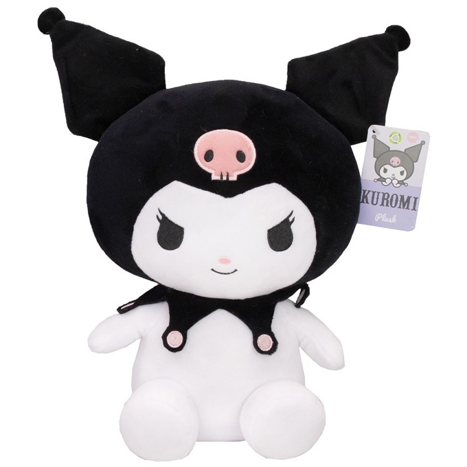 Hello Kitty – Plyšová postavička 30 cm Kuromi Černá