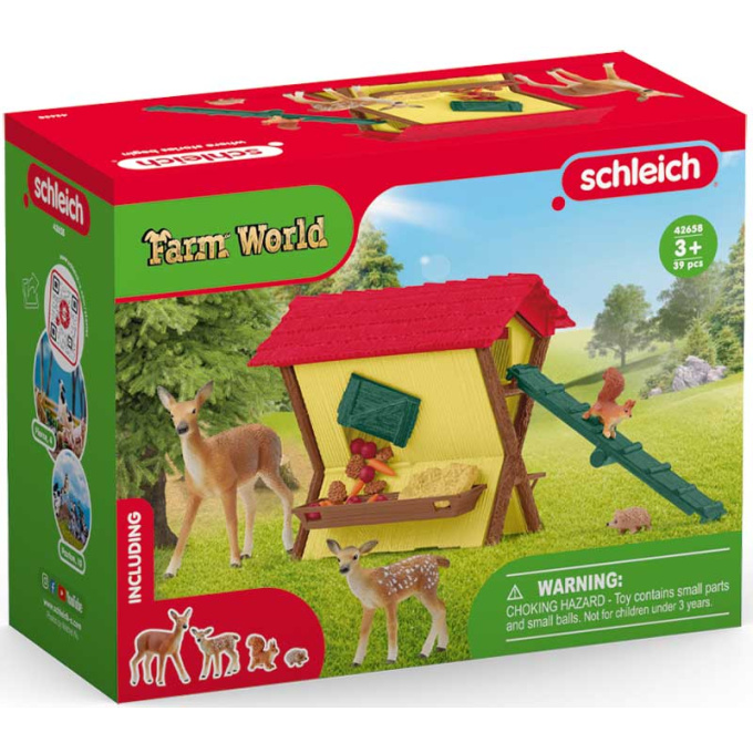Schleich - Krmení lesních zvířat 42658