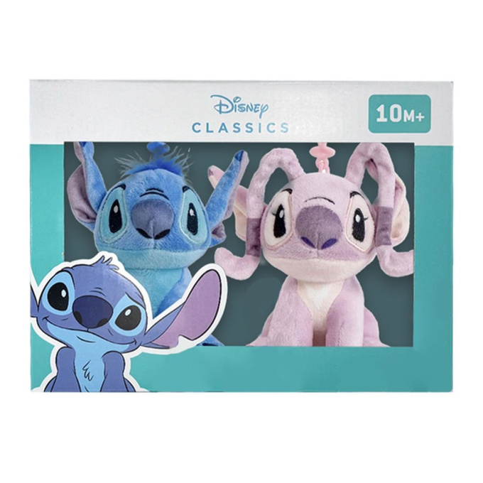 Stitch - Plyšový přívěsek 2 ks