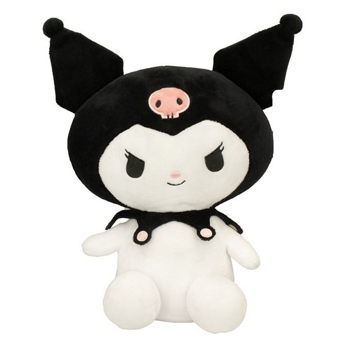 Hello Kitty - Kuromi plyšová postavička 23 cm Černá