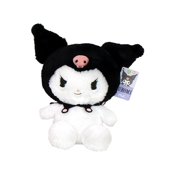 Hello Kitty - Kuromi plyšová postavička 28 cm Černá Kuromi