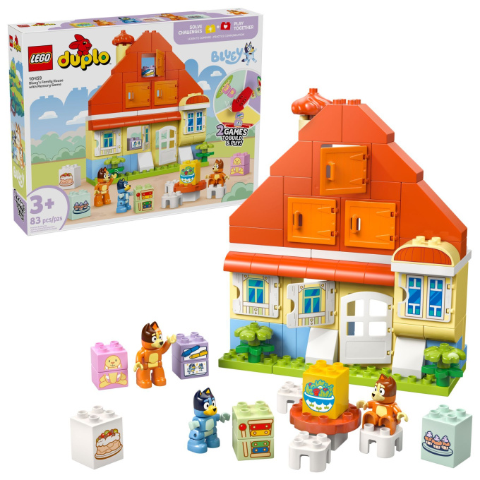10459 Lego Duplo – Dům Bluey a paměťová hra