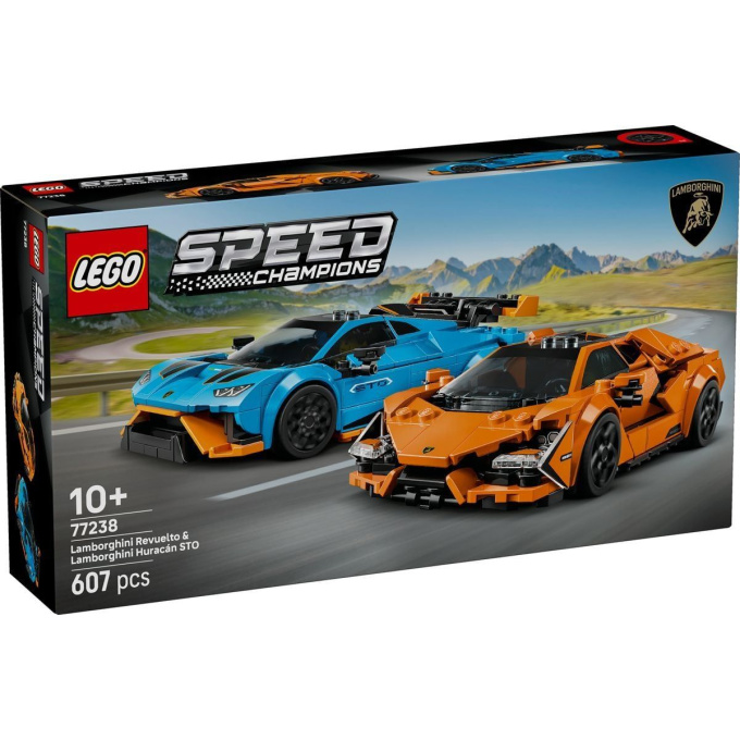 77238 Lego Speed Champions – Lamborghini Revuelto a Huracán STO