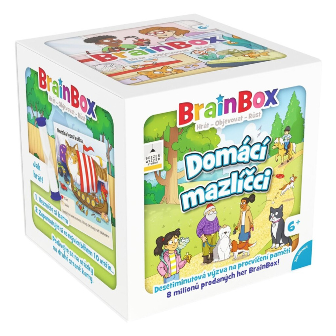 Hra Brainbox - Domácí mazlíčci
