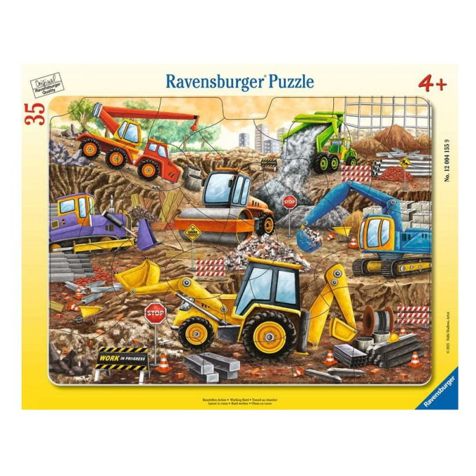 Puzzle 35 - Stavební stroje