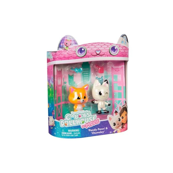 Gabby's Dollhouse - Figurky Pandy Paws & Chumsley