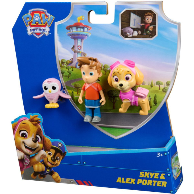 Paw Patrol - Skye a Alex Porter