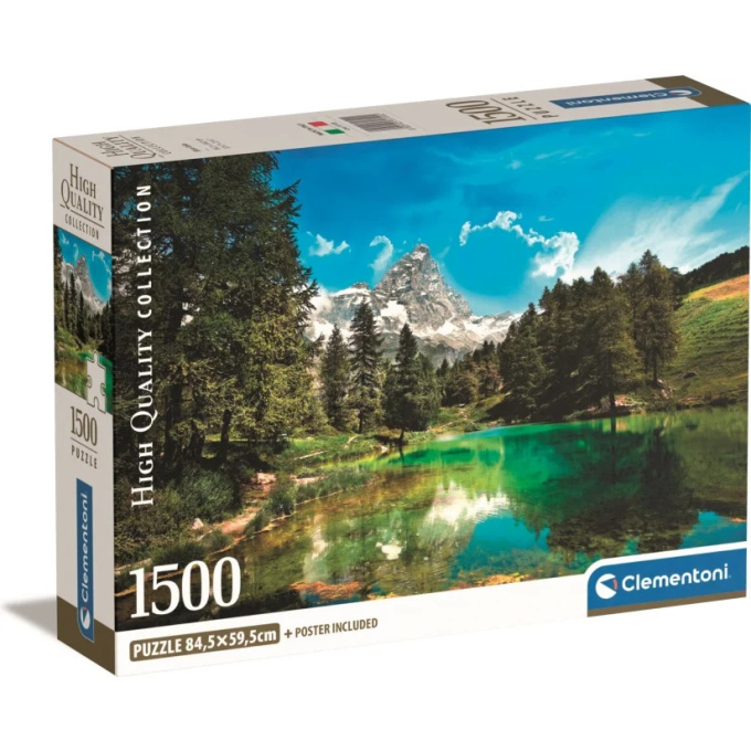 Puzzle 1500 - Modré jezero