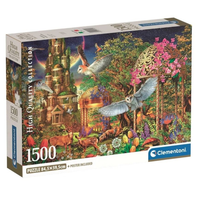Puzzle 1500 - Zahrada fantazie