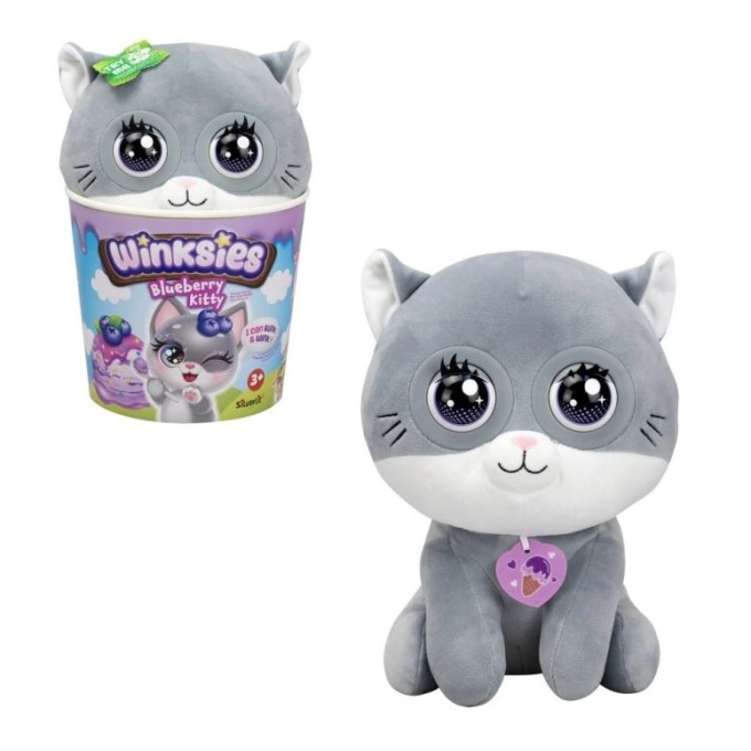 Winksies – Plyšová kočka Blueberry