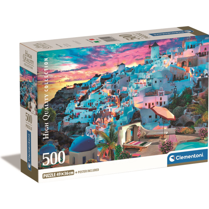 Puzzle 500 – Santorini