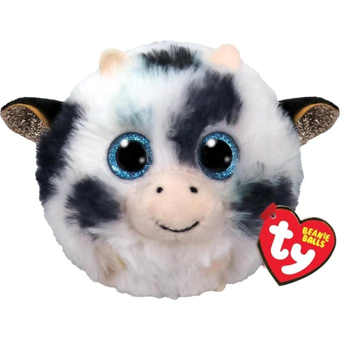 TY Beanie Balls – Plyšová kráva 8 cm