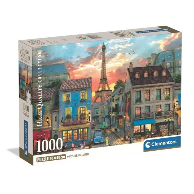 Puzzle 1000 – Uličky Paříže