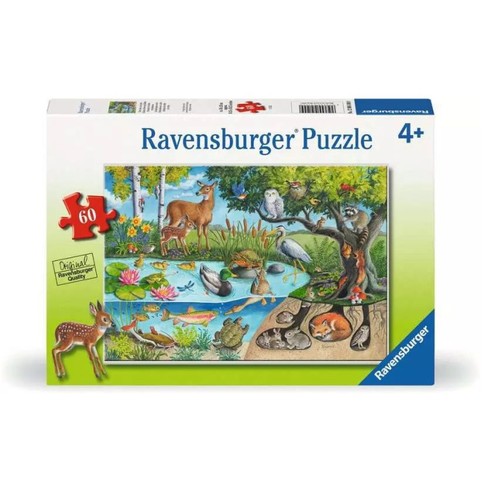 Puzzle 60 – Zvířátka