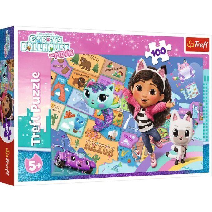 Puzzle 100 – Gabby's Dollhouse