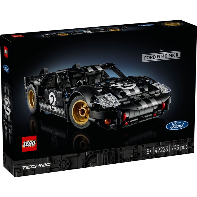 42223 Lego Technic – Závodní auto 1966 Ford GT40 MKII