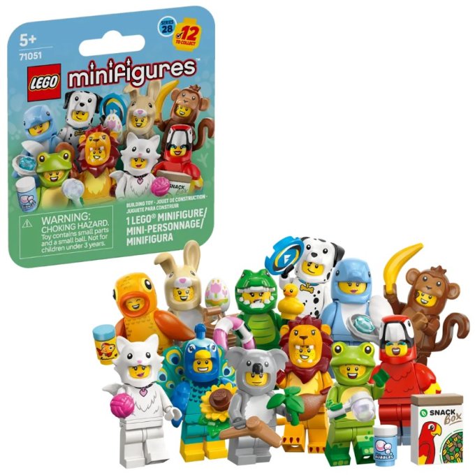 71051 Lego Minifigures 28. série – Zvířata