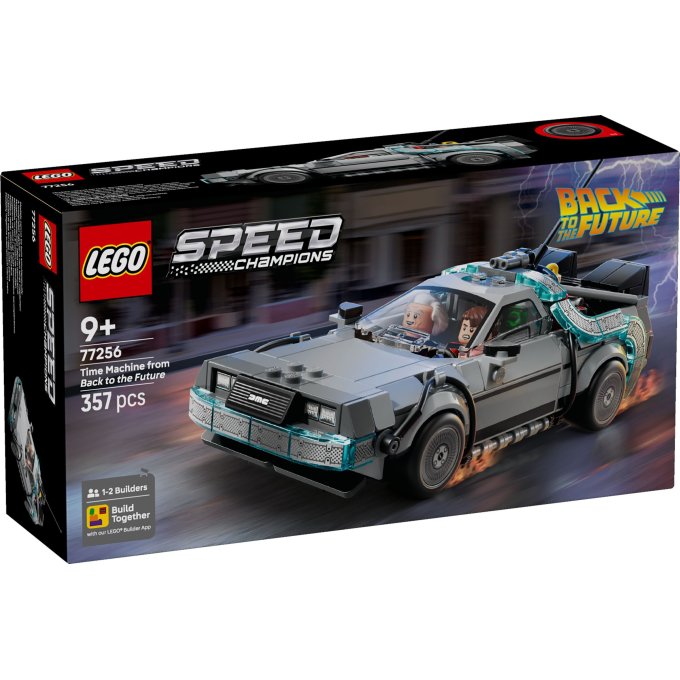 77256 Lego Speed Champions – Stroj času z filmu Návrat do budoucnosti