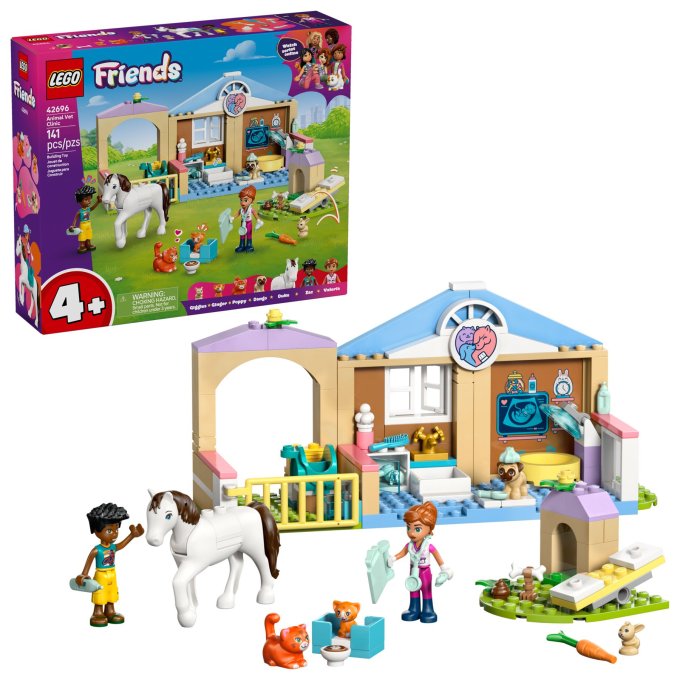 42696 Lego Friends – Veterinární klinika se zvířátky