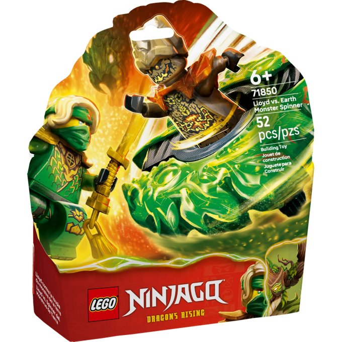 71850 Lego Ninjago - Lloyd vs. spinner pozemské příšery