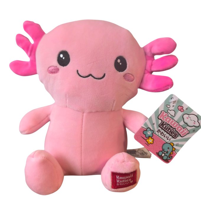 Kawai Kuties – Plyšové zvířátko 20 cm Axolotl
